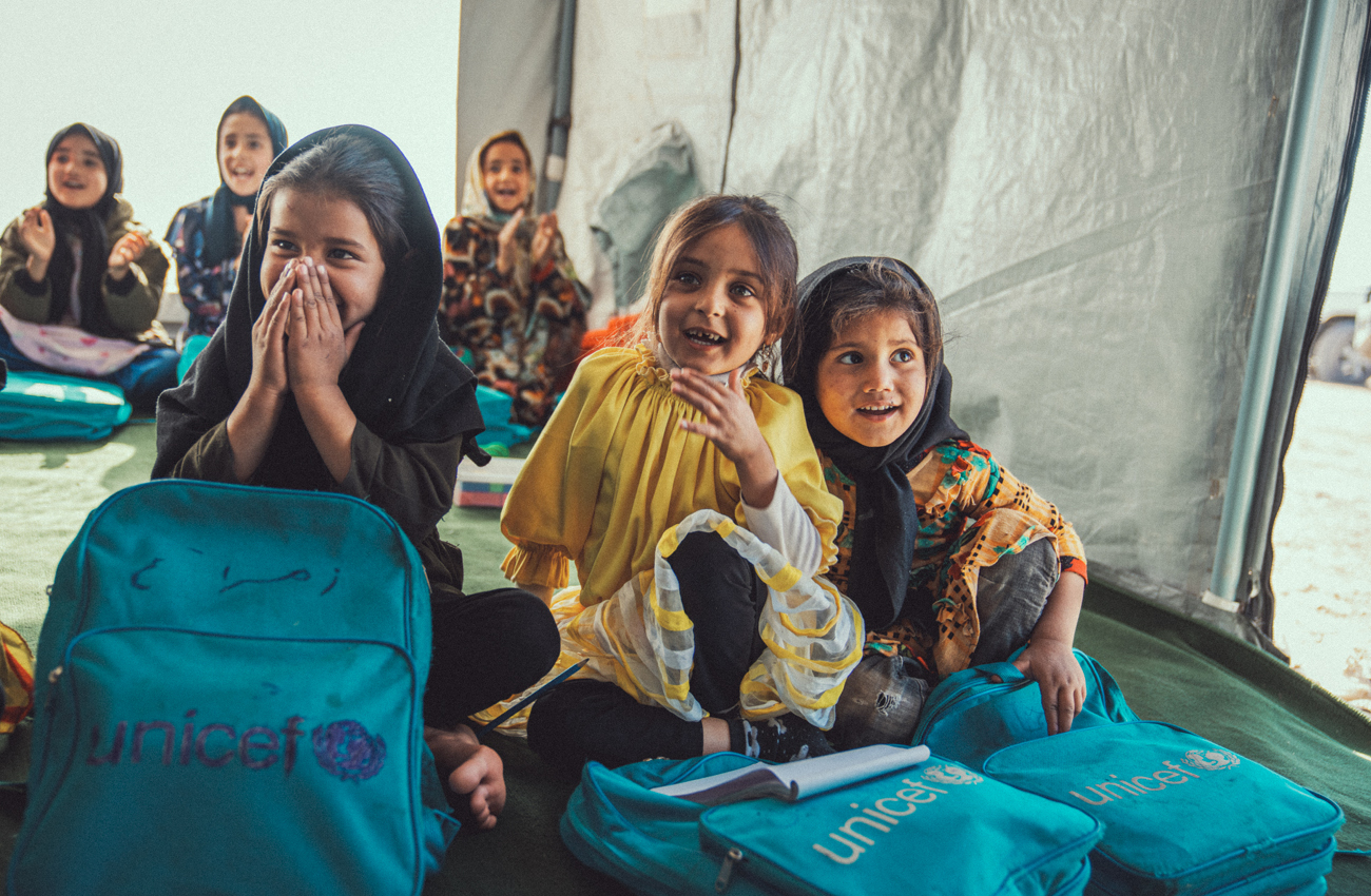 UNICEF-stöd i Afghanistan 2023