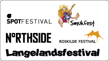 Musikfestivaler logoer